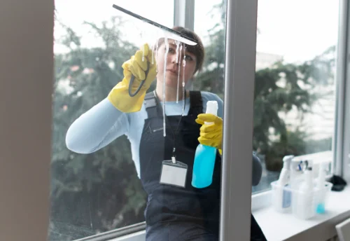 Nettoyage de vitres intérieures et extérieures à Saint-Jouin-de-Blavou